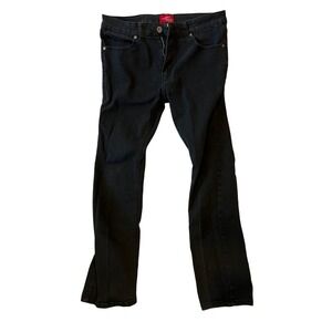 Franky Max Black Slim Fit Jeans Mens 34x32s